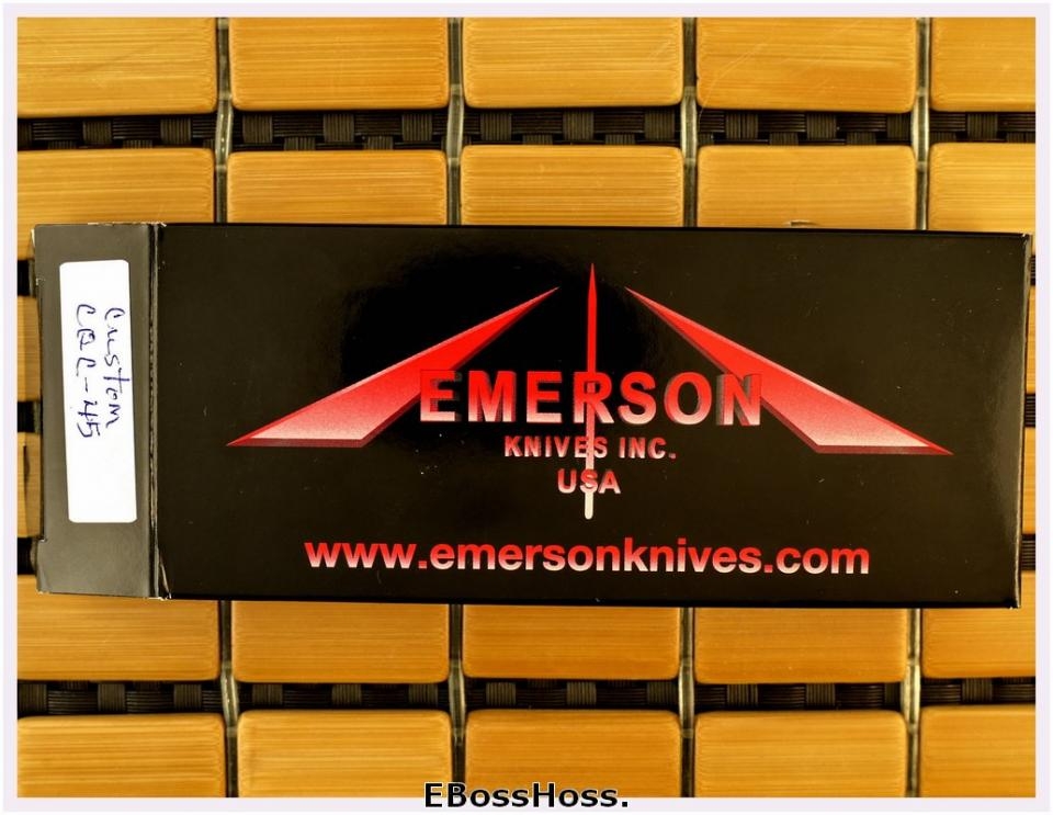 Ernie Emerson CQC-45 Custom w/Wave